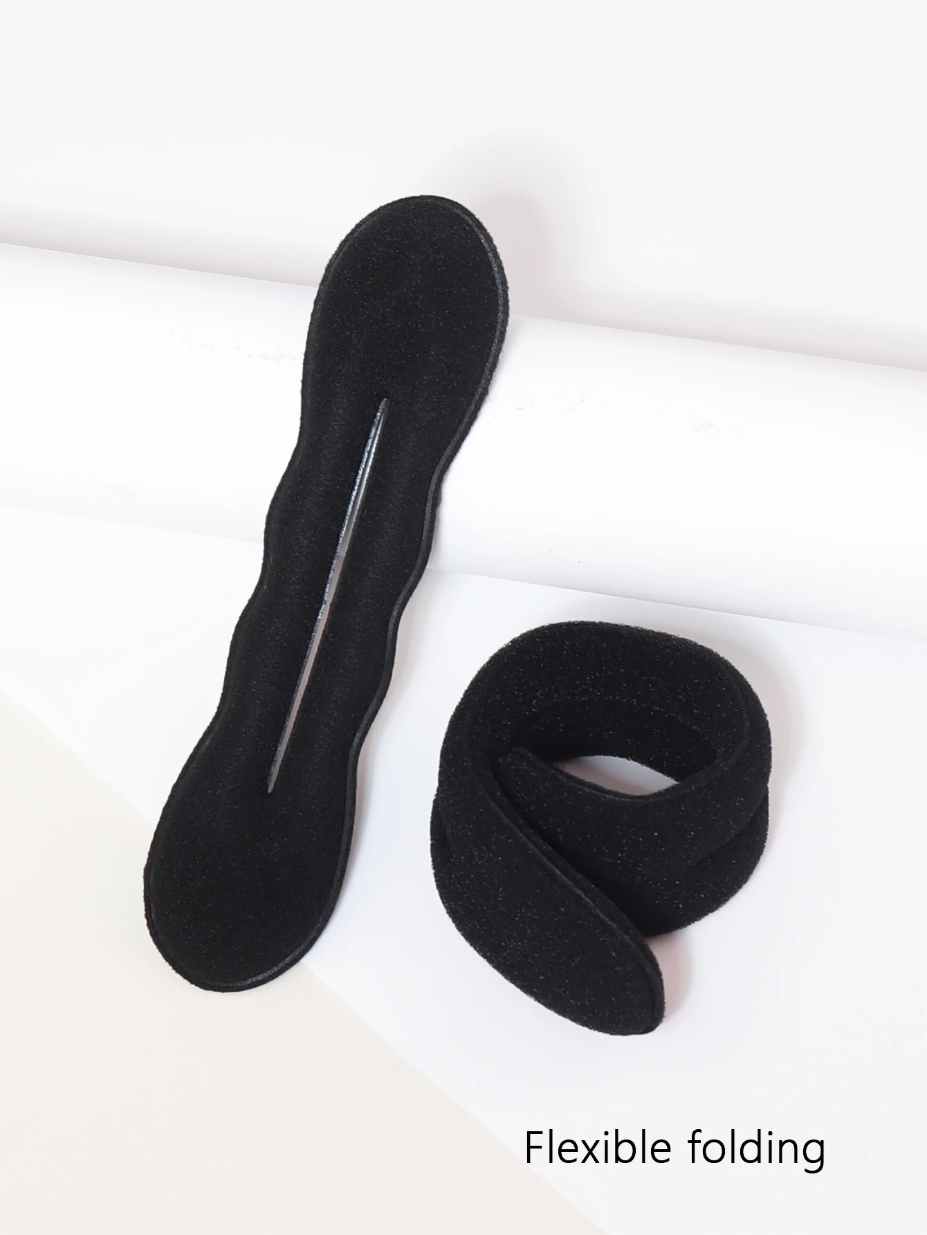 2 قطعة من إكسسوارات الشعر النسائية الإسفنجية أداة...