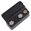 1Pcs Plastic On-board Car coin box Euro Coin Dispenser Storage Tidying Auto Coins Purse Wallet Holders Home Storage Box 1