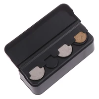 1Pcs Plastic On-board Car coin box Euro Coin Dispenser Storage Tidying Auto Coins Purse Wallet Holders Home Storage Box 1