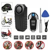 113Db Super Loud Wireless Motorcycle Bicycle Alarm Security Anti-Theft Alarm with Remote Control Waterproof Black
