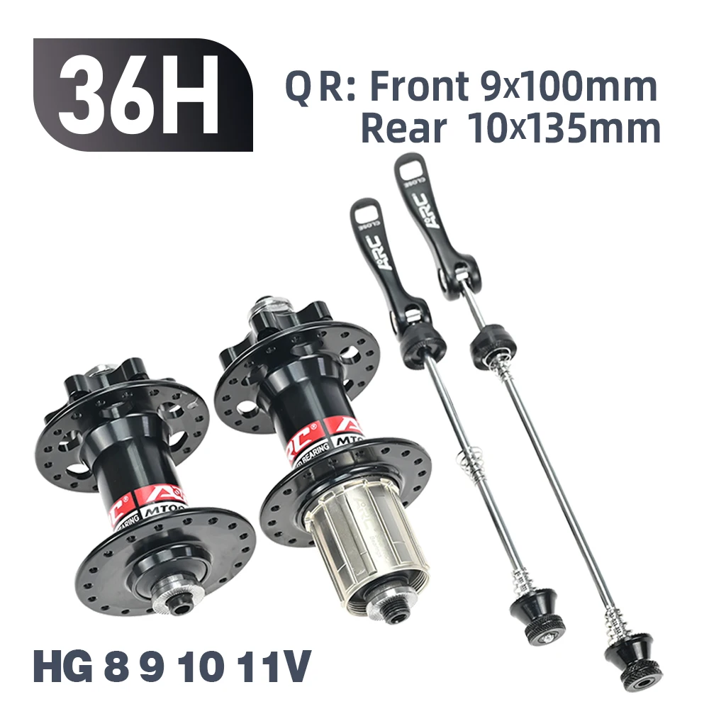 Moyeux Arrière Vélo Carbone 6 Pattes - Compatible 8-12 Vitesses, Shimano HG/XDR, Garantie 3 Ans