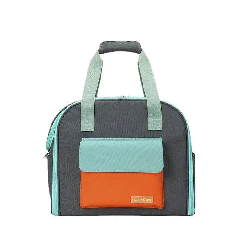 Multifunctional Pet Carrier Bag for Cats & Dogs-Breathable Shoulder & Backpack Handbag, Max 4KG