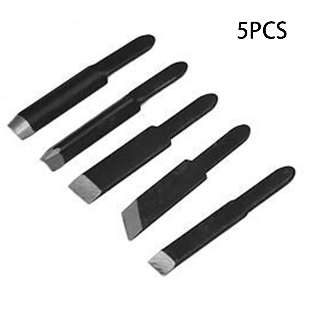 Electric Woodworking Chisel 5pcs/set 6-8mm Blades Kit