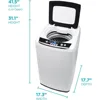0.9 Cu. Ft. Portable Washer, 6.6 Lb. Capacity , 5 Wash Cycles, Quick Connect Sink Adapter and Drain Hose, LED Display 2