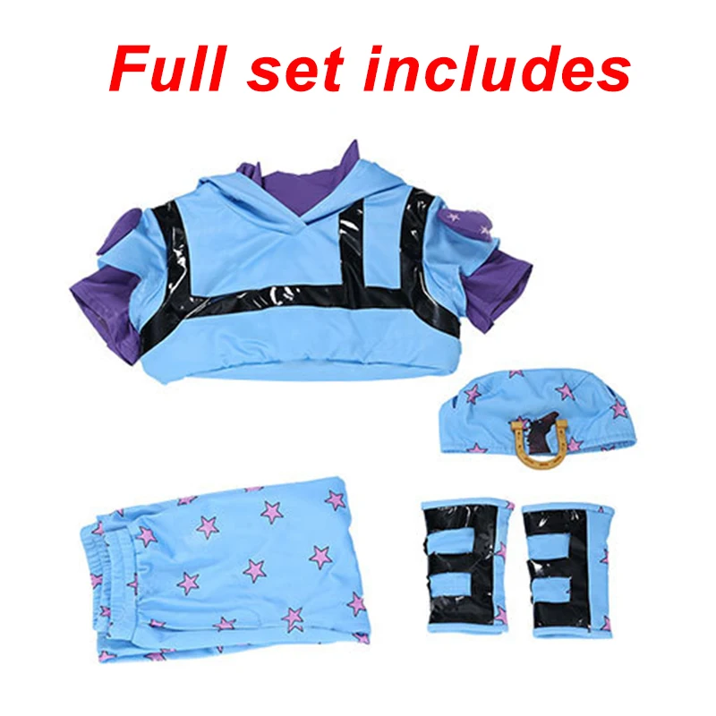 S-2XL Anime Jojo's Bizarre Adventure Cosplay Johnny Joestar Costume  Halloween Carnival Full Set Men OutfitsC122X75 - AliExpress