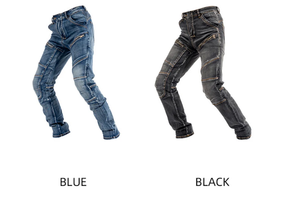 Mens Motorcycle Jeans With Armor