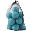 12 Pack Advanced Training Tennis Balls Practice Balls,Come with Mesh Bag for Easy Transport,Good for Beginner Training Ball Blue