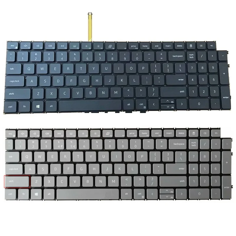 Nuova Tastiera Retroilluminata Usa Per Laptop Dell 15.6 "Pollici Latitude 3520 Vostro 5510 5515 7510