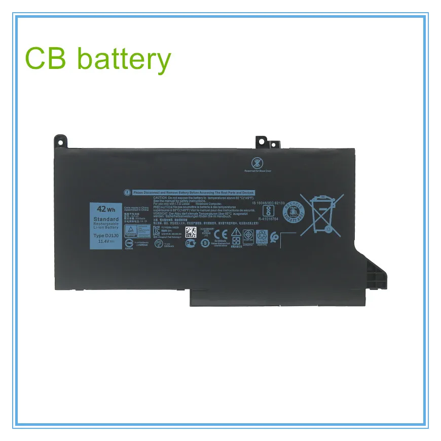 

Аккумулятор для ноутбука 11,4 V 42wh DJ1J0 для планшета 12 7000 7280 7480