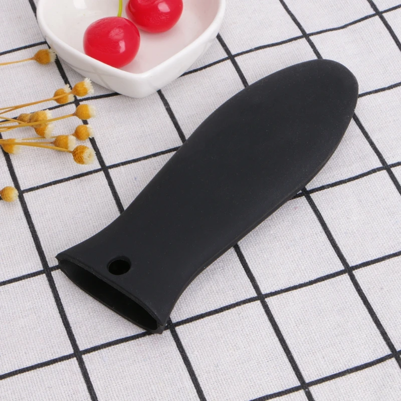 Silicone Hot Handle Holder Lodge Pot Sleeve Ashh Cover Grip Kitchen Pan Hold