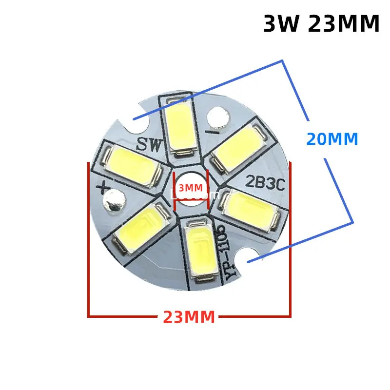 

Спот Потолочный 10Pcs Smd5730 Pcb 3W 23Mm 26Mm 35Mm 44Mm / Natural / Warm White Light Source For Led Bulb