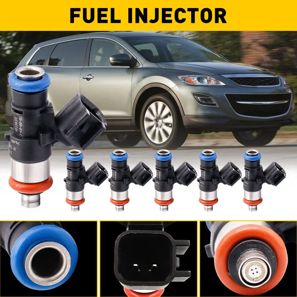 

Топливный инжектор 6X 0280158091 для 2007-2011 Ford EDGE LINCOLN MAZDA 3,5-Л