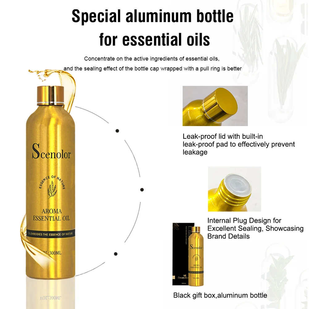 Hotel 300ml Perfume Refillable Essential Oil Pure Plant Extrat Fragrance Home Scent air Freshener For Aroma Diffuser Machine aromatherapy essential oil diffuser