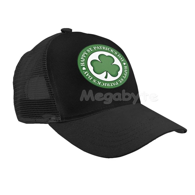 St. Patrick's Day Trucker Hat Irish Green Mesh Cap Shamrock Hat Saint  Patrick's Day Accessories Four-leaf Clover Baseball Cap - Baseball Caps -  AliExpress