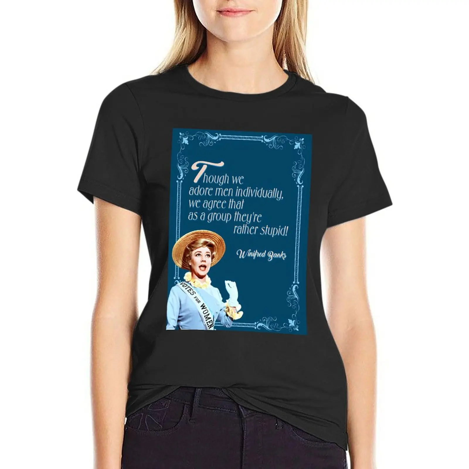 Sister Suffragete T-Shirt plain Blouse T-shirt Women