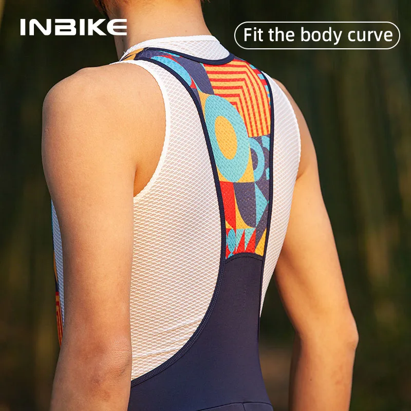 INBIKE Men's Cycling Underwear Quick Dry Bicycle Vest Cycling Road Bicycle Vest Mesh Underwear Clothes 4