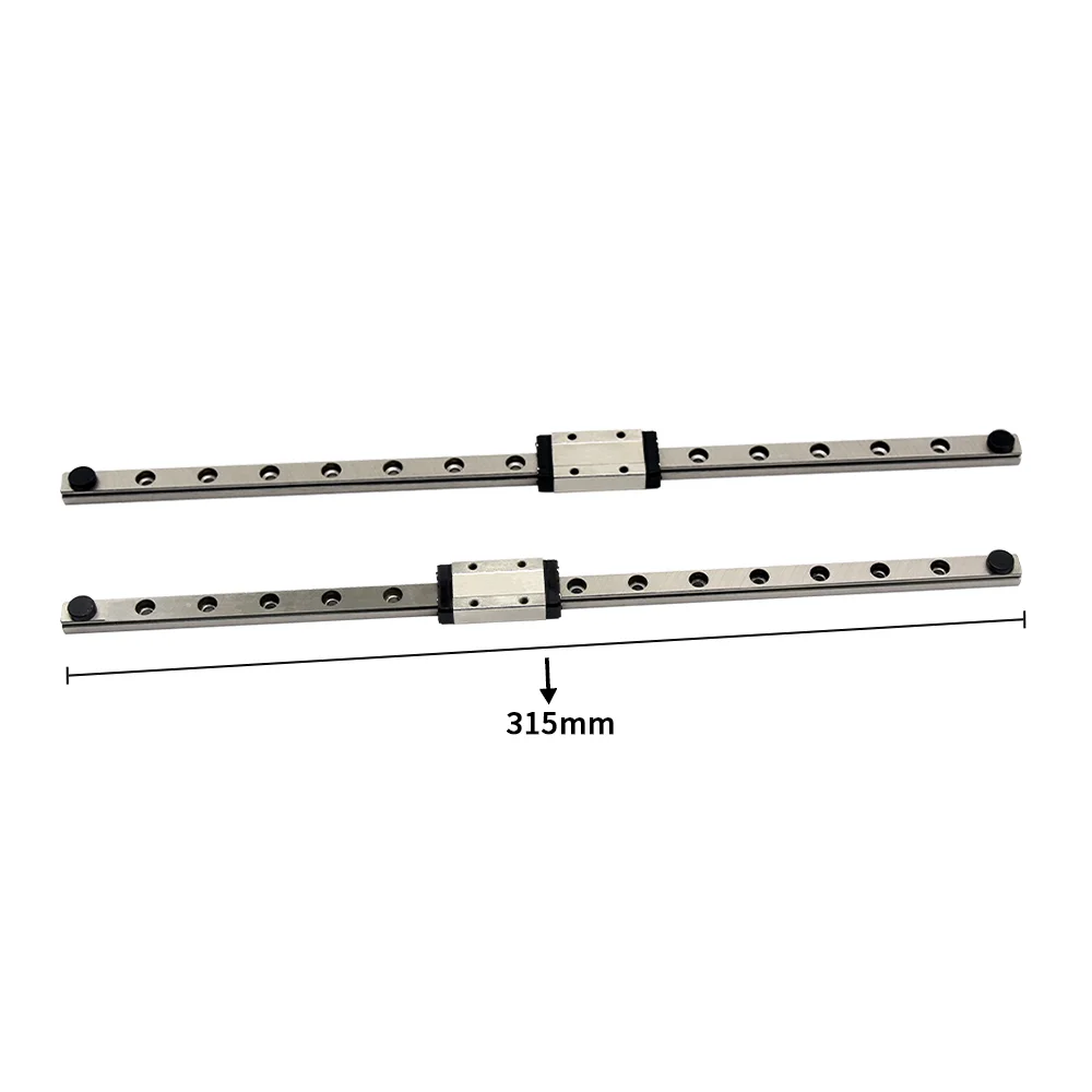 300 315 มม.MGN9H MGN12H Linear Rail ท่องเที่ยว Carriage บล็อกจีน Rails สําหรับ 3D เครื่องพิมพ์แกน Y x แกนอัพเกรด 1
