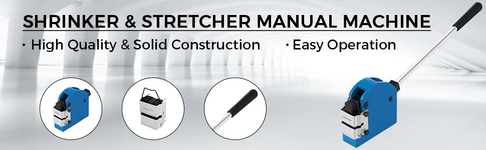 SIHAO Manuelle Formung, Biegeformmaschine, Blechschrumpf-Stretcher-Set, flexibel für Kfz-Metallformungsarbeiten – Detail 1