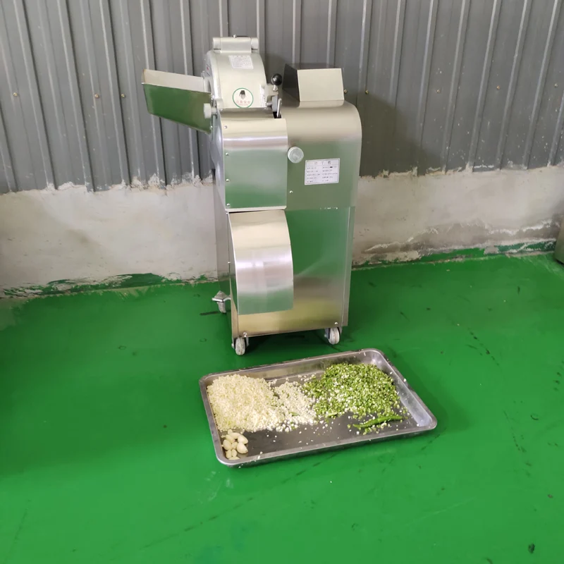 

Electric Vegetable Cube Dicer Commercial Cutter Compact Onion Dice Cut Carrot Tomato Diced Machine