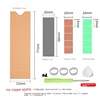 M.2 NVMe SSD Heat Sink 2mm for M2 2280 Solid State Hard Disk Copper Heatsink with Thermal Pad Laptop SSD Radiator 6