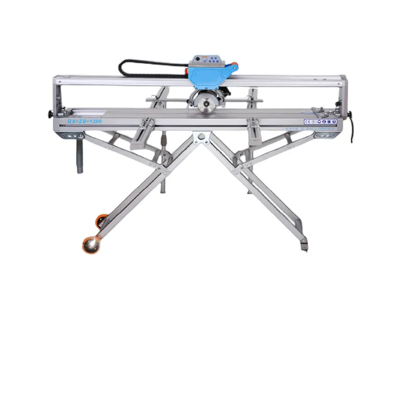 

Automatic desktop tile cutting machine water knife stone marble 45 degrees chamfered slotted edging portable