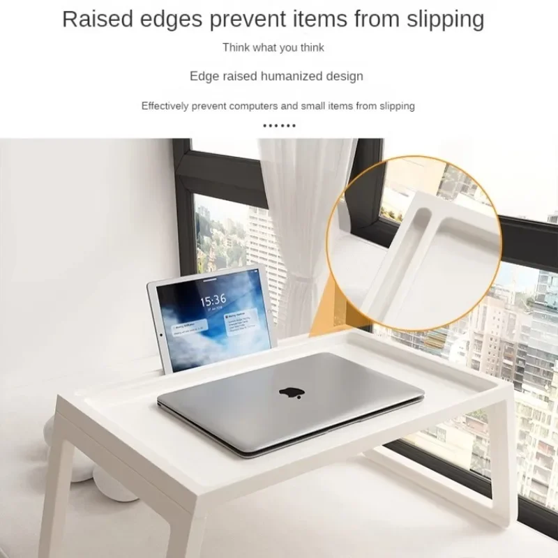 Foldable small tables for bay window ins style coffee tables bedroom sitting bed computer table home windowsill small low table