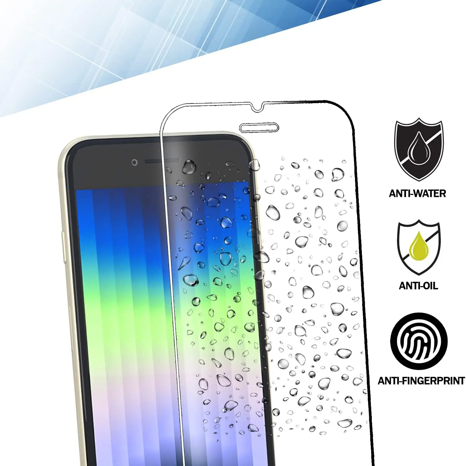 Premium 4-Pack Full Cover Tempered Glass Screen Protector Set