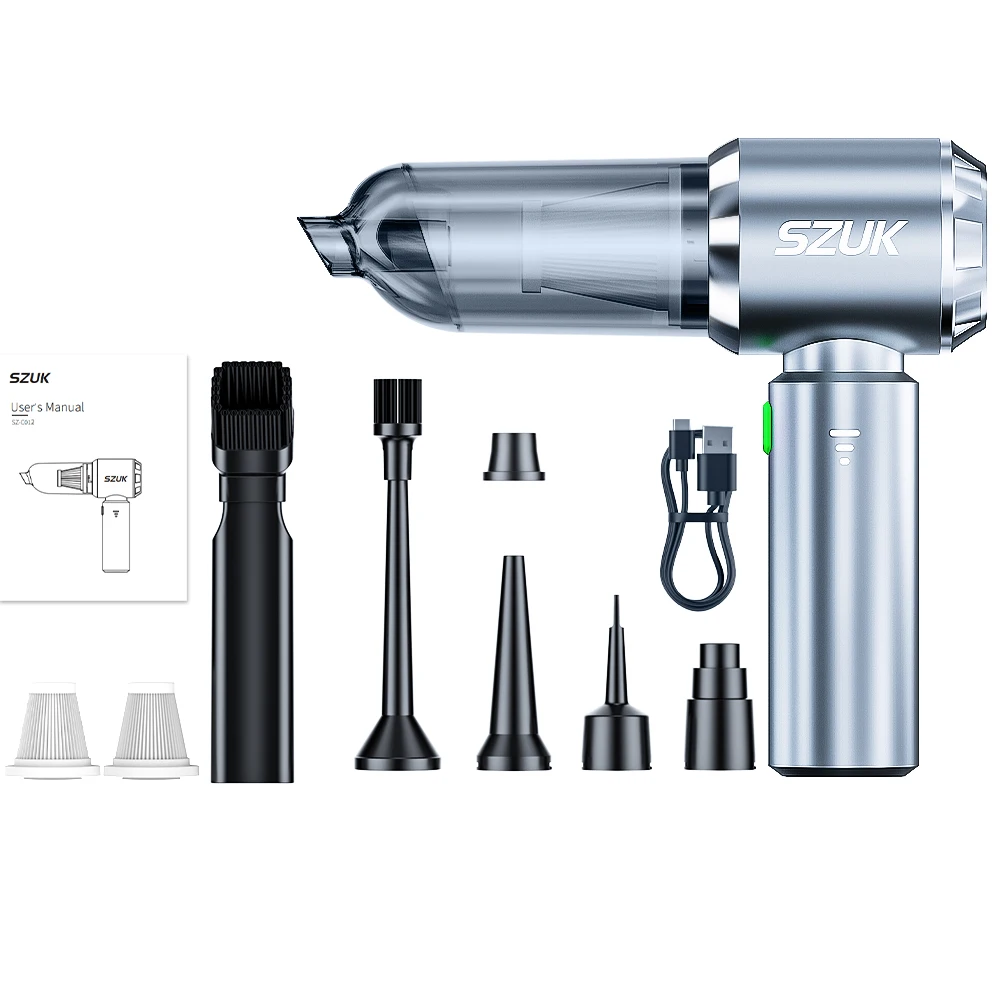 Compact Wireless Handheld Vacuum Cleaner - Powerful Mini Cleaner
