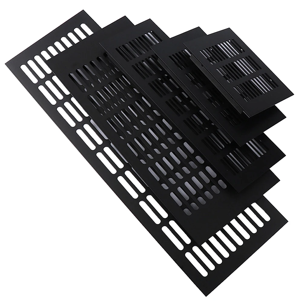 1pc Ventilation Grille Rectangular Wardrobe Vent 150mm Multiple Sizes for Wardrobes Shoe Cabinets Home Hardware Accessories air vent grille ventilation grille