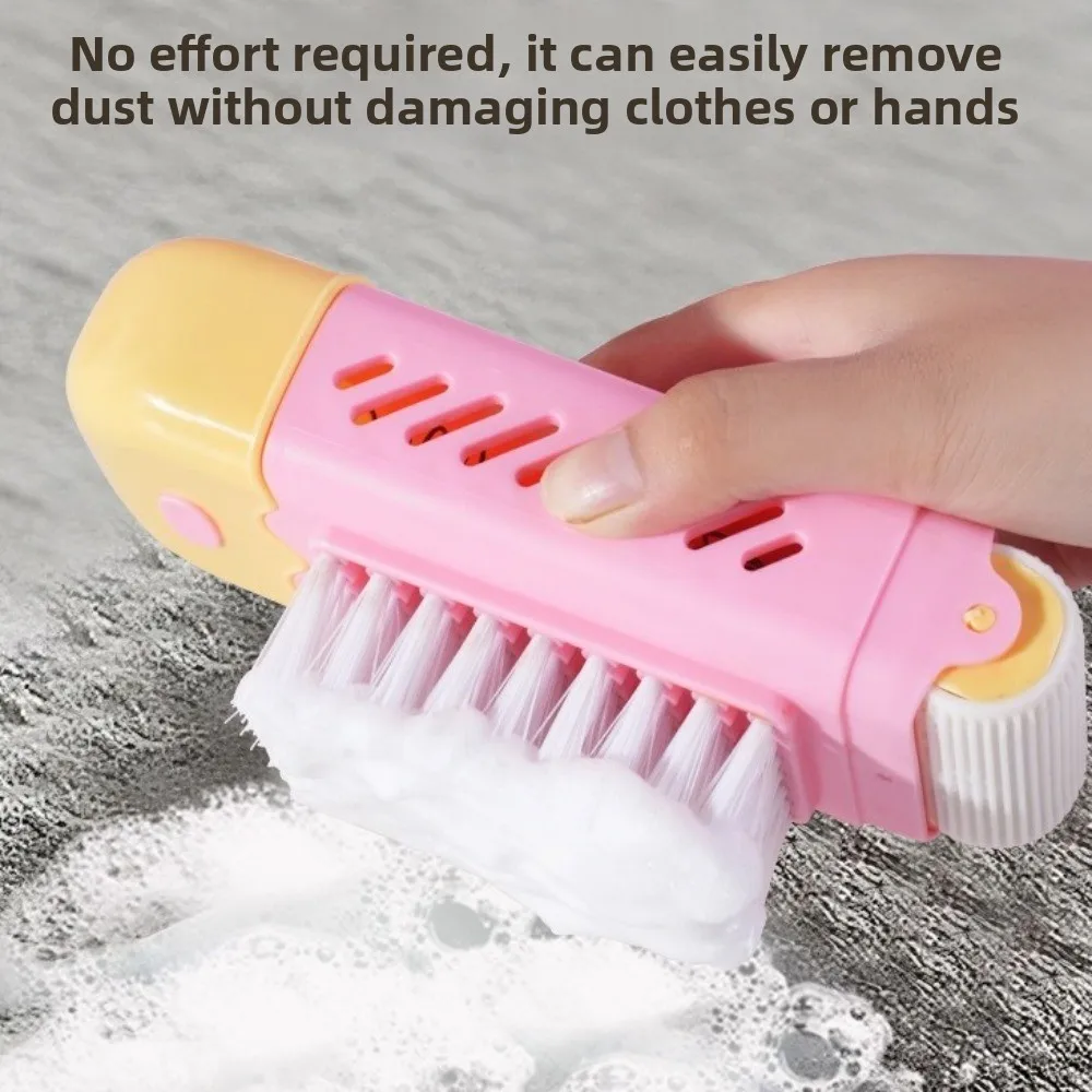 Plastic Multifunctional Soap Box with Brush and Non Slip Drain