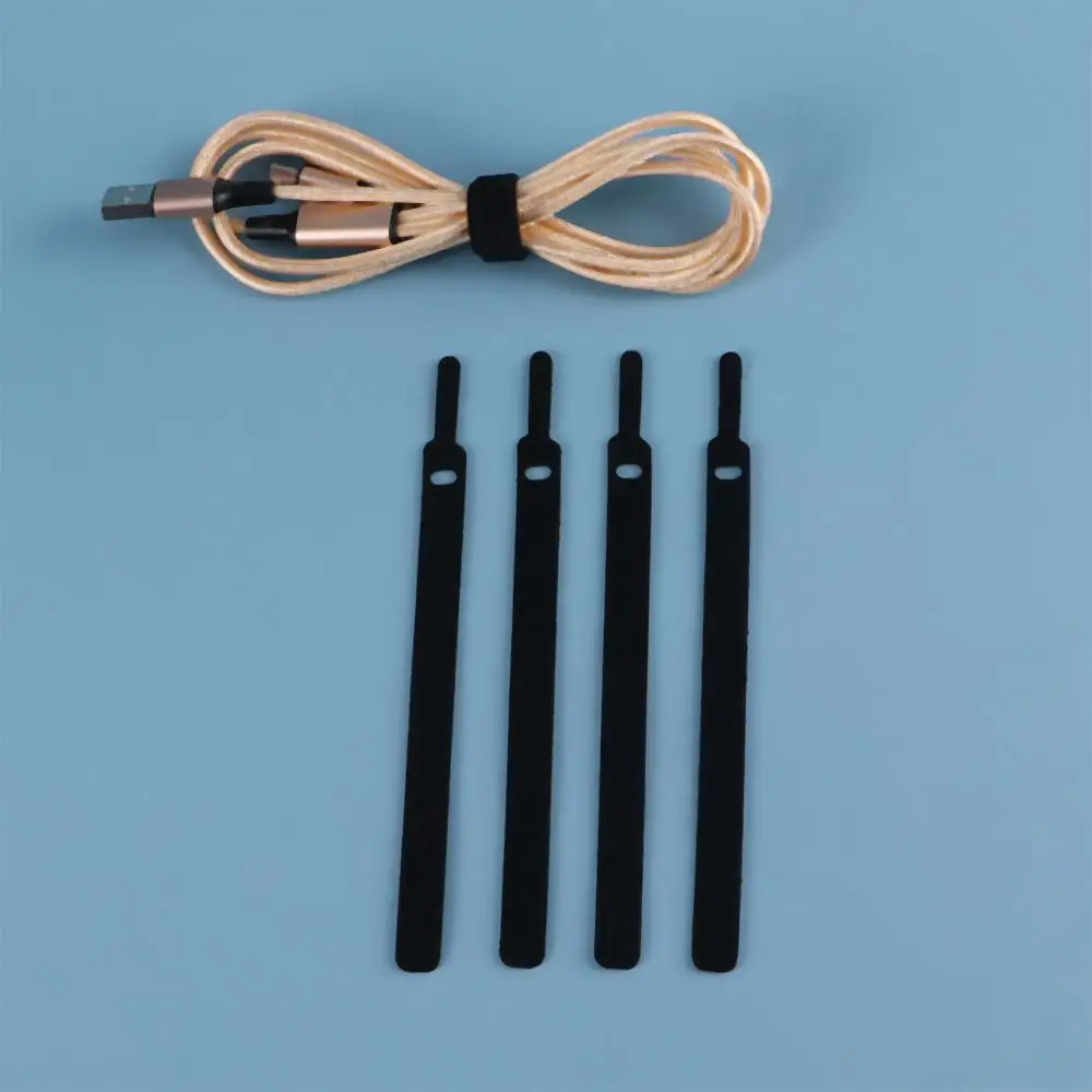 Earphone Fastening Cable Manage Mouse Ties Hook Loop Earphone Cable Protector Data Cable Tie Wire Winder Cable Organizer