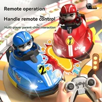 Children's new match parent-child interaction drift kart collision ejection remote control two-person bumper car toy 2