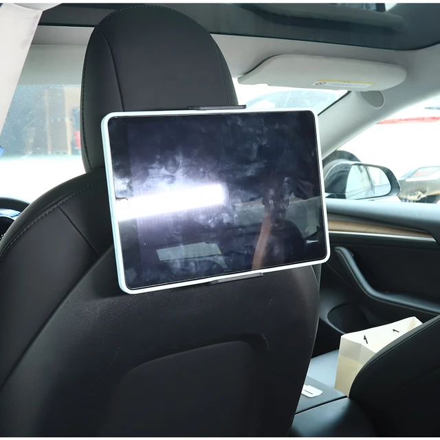 Mobile Phone Tablet Backseat Holder Phone Holder for Tesla Model 3/Y Car  Back Seat Mobile Support Portable Phone Stand Mount - AliExpress