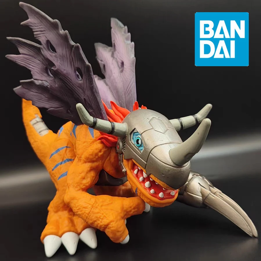 

14-17cm Digimon Adventure Anime Figure Greymon Metal Greymon Action Figures Collectible Figurine Decorations Model Doll Toy Gift