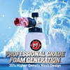 Foam Nozzle Snow Foam Lance Foam Bottle Sprayer Adjustable  Angle With 1/4 Quick Connection Three Layers of Foam Mesh Car Wash 2