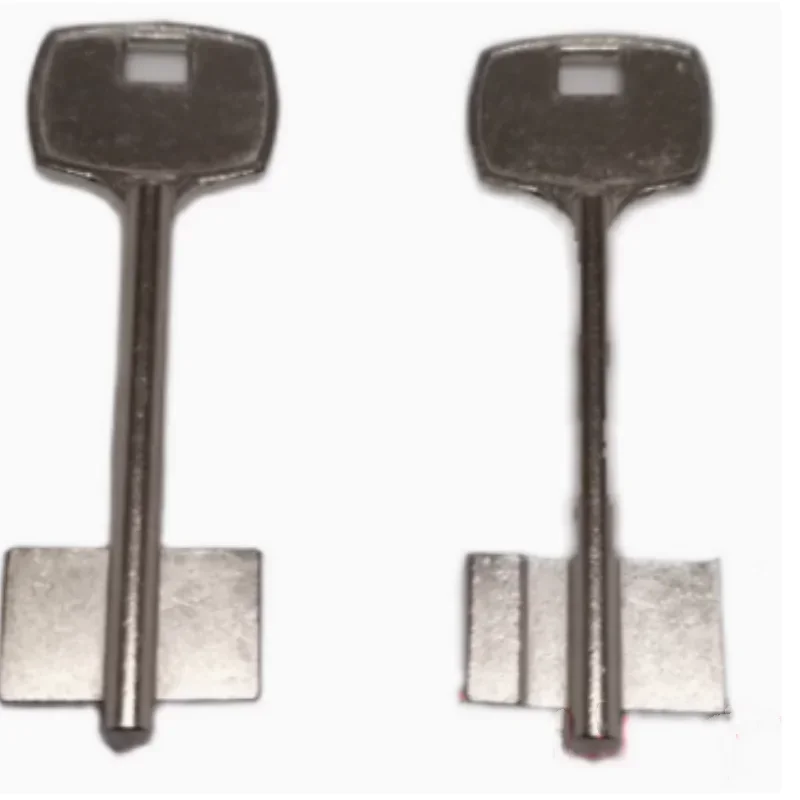 2pc Suitable for Safe Blade Lock Key Blanks, Flagpole Key Blanks, and Double-leaf Blanks
