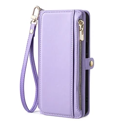 Premium Flip Cover Cases for Samsung Galaxy Smartphones (Purple)