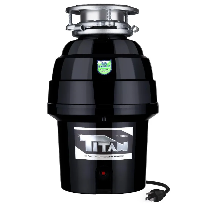 

3/4 HP Deluxe утилизатор мусора с шнуром питания и фланцем 10-US-TN-960-3B