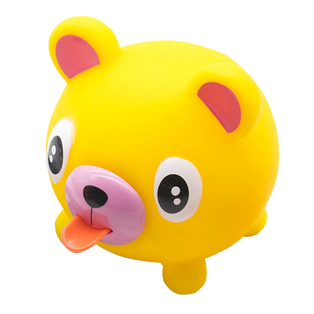 

Stress Reliever Child Squishy Balls Kids Squeaky Toy Sound Pvc Decompression Toys