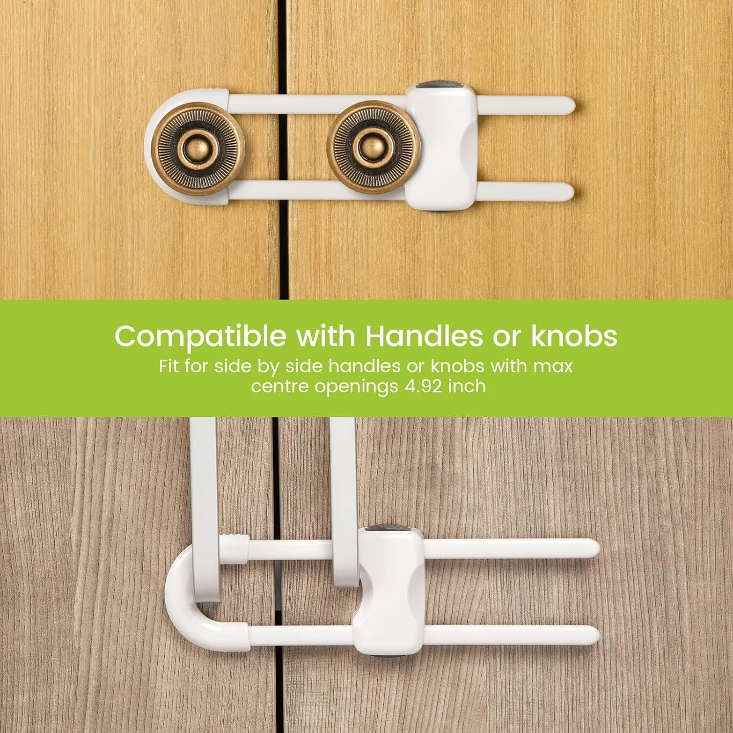 U-Shaped Proofing Drawers Safety Child Locks Adjustable