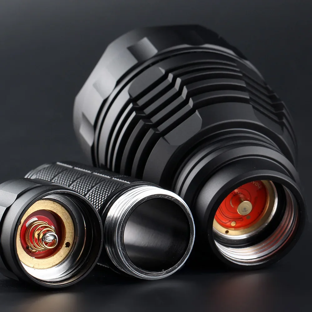 Convoy High Power Flashlight KW CULPM1.TG 8A 2300LM Driver Range 1190M Tactical Torch Light for Hunting Camping