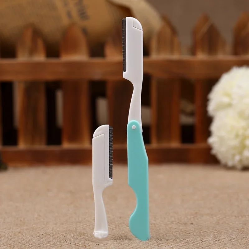 

1Pcs Eyebrow Razor Facial Hair Remover Eyebrow Trimmer Sharp Mini Makeup Knife Shaper Shaver Blade Hair Remover Tools