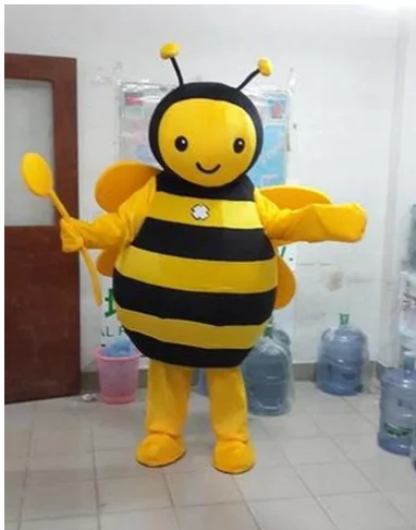 

New Adult Character Hornet Bee Mascot Costume Halloween Christmas Dress Full Body Props Outfit Mascot Costume