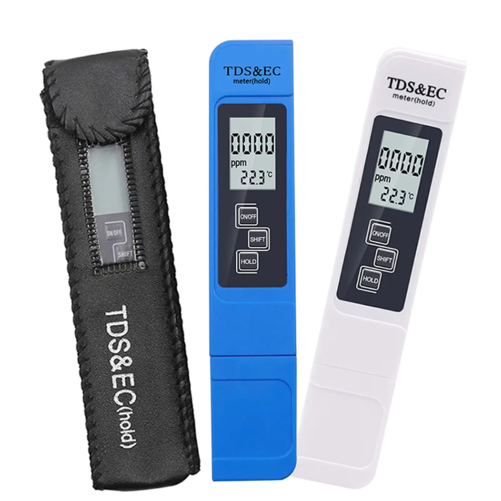 Water Tester Water Quality Detector Conductivity Monitor Tester Water Quality Detection Pen Household Drinking Water EC Meter 2in1 TDS Test Meter Digital Quality Tester