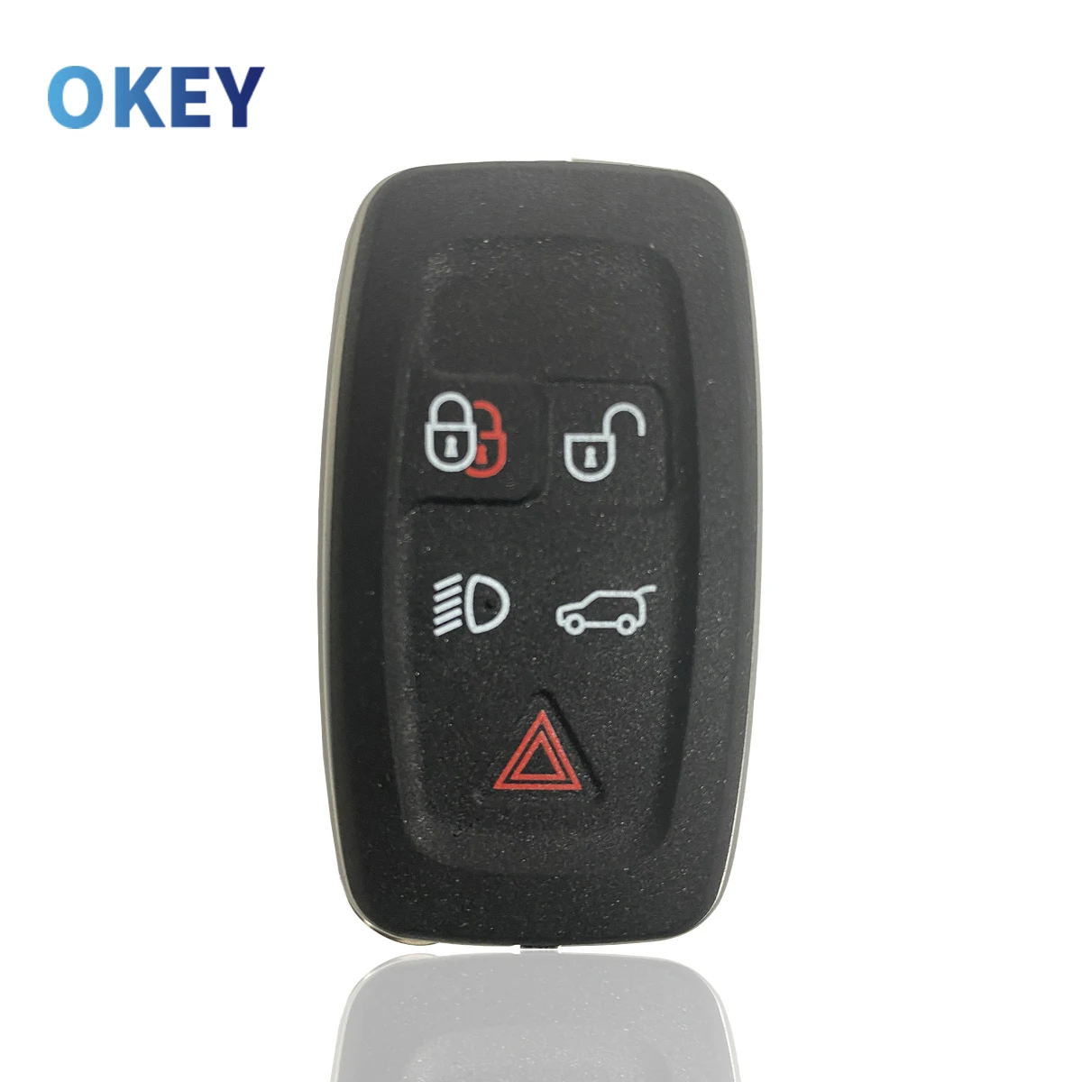 Okey Car Key Shell Replacement Case For  Land Rover Range Rover Sport 2010-2012 Trunk Panic Fob Case Remote Control Cover