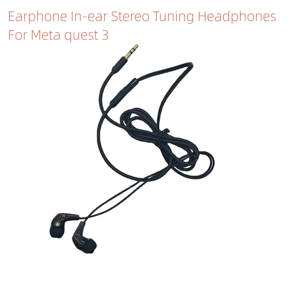 

For Meta quest 3 Host Earphone In-ear Stereo Tuning Headphones Noise Cancellation VR Gaming Headphones Accessories