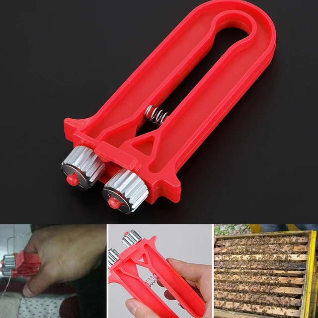 Cadre de serrage de fil pour ruche, serre-câble plaqué, équipement de  rétracteur, outil pour fil de jardin apiculteur - AliExpress