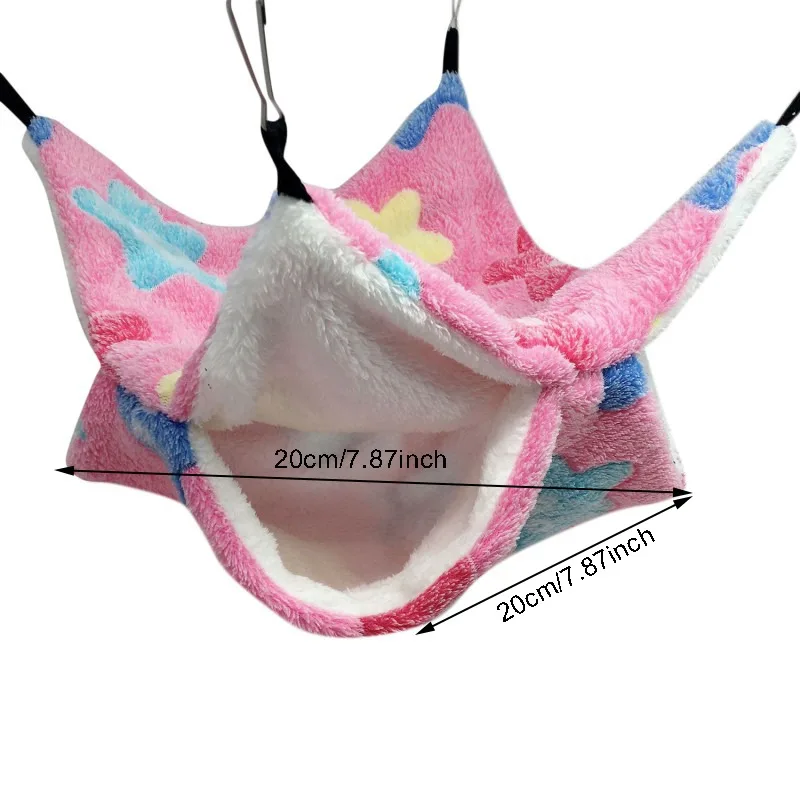 Title 4, Pet Hammock Double-layer Plush Soft Winter Warm...