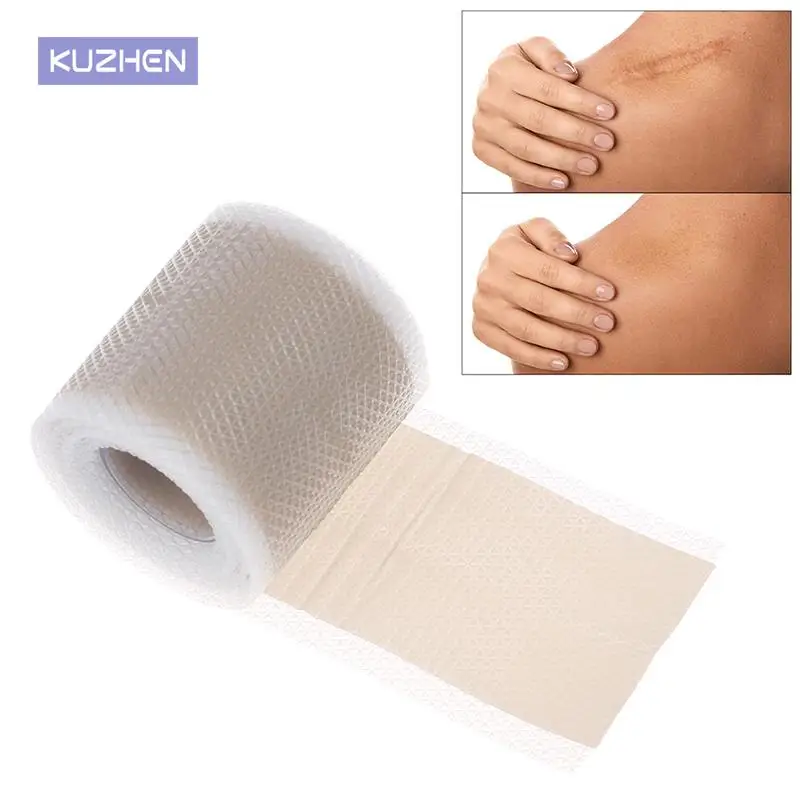 

1Roll Self-Adhesive Silicone Gel Tape Patch Silicone Gel Efficient Beauty Scar Removal Silicone Gel For Acne Burn Scar Reduce
