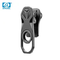 APEXEL Telescope Phone Lens Clip with 17mm Thread for Camera Lens Universal Monocular Metal Clip for iPhone X XS Samsung Xiaomi 1
